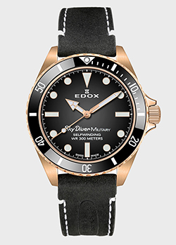 Часы Edox SkyDiver Military Bronze Limited Edition 80115 BRZN NDR, фото